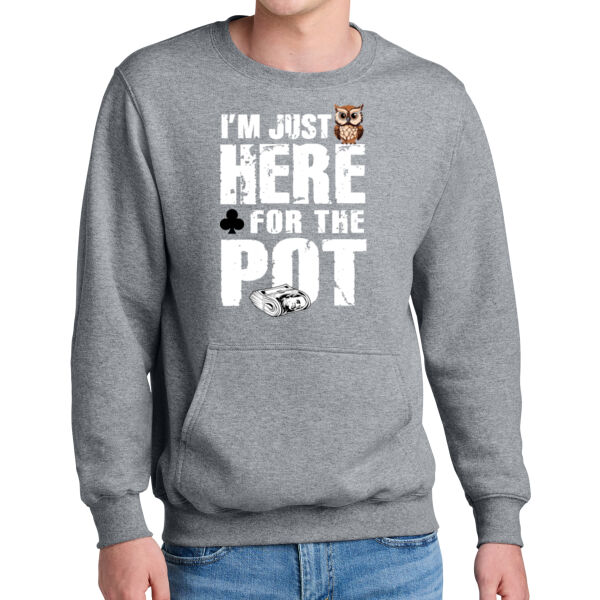 OG Pot Full - Core Fleece Crewneck Pocket Sweatshirt Thumbnail