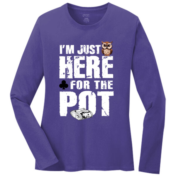 OG Pot Full - Women's Long Sleeve Core Cotton Tee Thumbnail