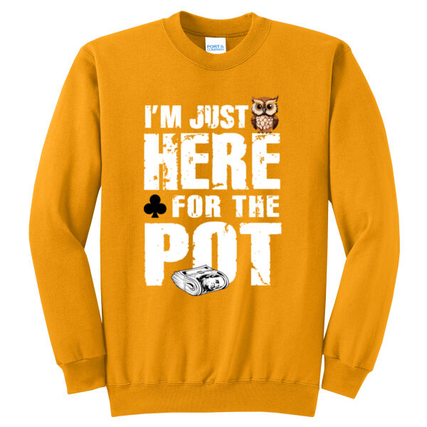 OG Pot Full - Core Fleece Crewneck Sweatshirt Thumbnail