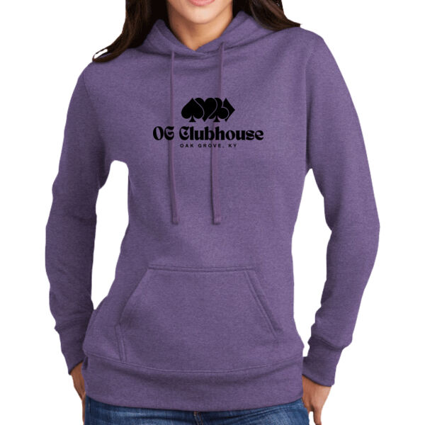 OG Clubhouse Suite  - Women's Core Fleece Pullover Hooded Sweatshirt Thumbnail