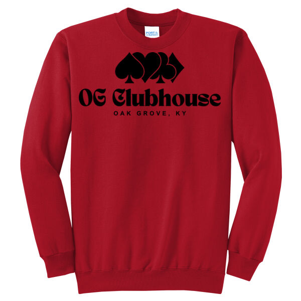 OG Clubhouse Suite  - Core Fleece Crewneck Sweatshirt Thumbnail