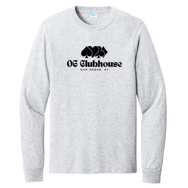 OG Clubhouse Suite  - Long Sleeve Core Cotton Tee Thumbnail