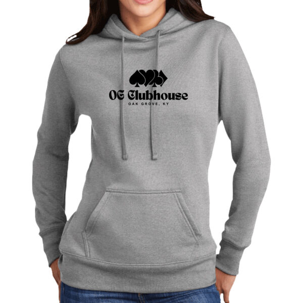 OG Clubhouse Suite  - Women's Core Fleece Pullover Hooded Sweatshirt Thumbnail