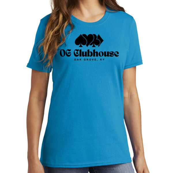 OG Clubhouse Suite  - Women's Core Cotton Tee Thumbnail