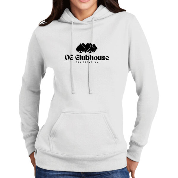 OG Clubhouse Suite Back - Women's Core Fleece Pullover Hooded Sweatshirt Thumbnail