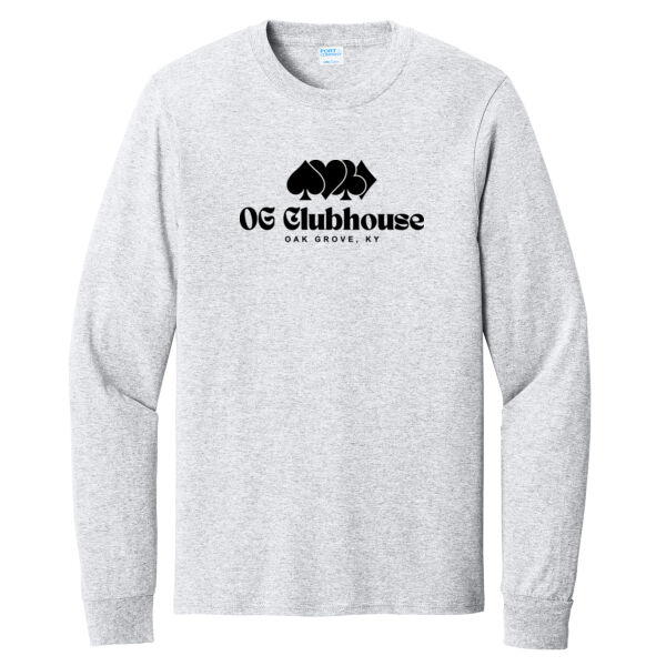 OG Clubhouse Suite Back - Long Sleeve Core Cotton Tee Thumbnail