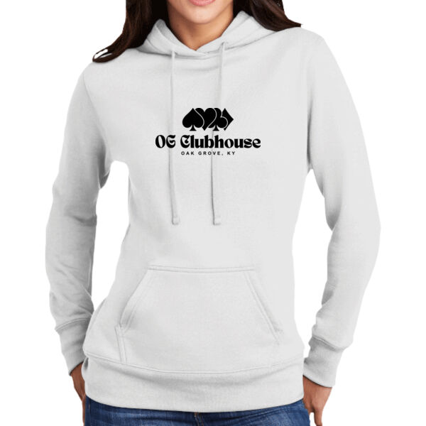 OG Clubhouse Suite Back - Women's Core Fleece Pullover Hooded Sweatshirt Thumbnail