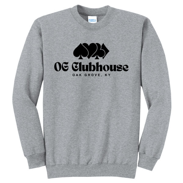OG Clubhouse Suite Back - Core Fleece Crewneck Sweatshirt Thumbnail