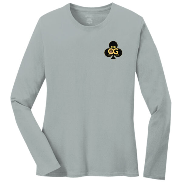 OG Money  - Women's Long Sleeve Core Cotton Tee Thumbnail