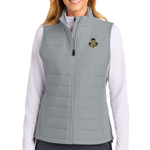 The OG Embroidered Vest - Women's Teknical Hybrid Vest Thumbnail
